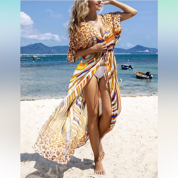 Sheer beach cover up - Picture 5 of 7